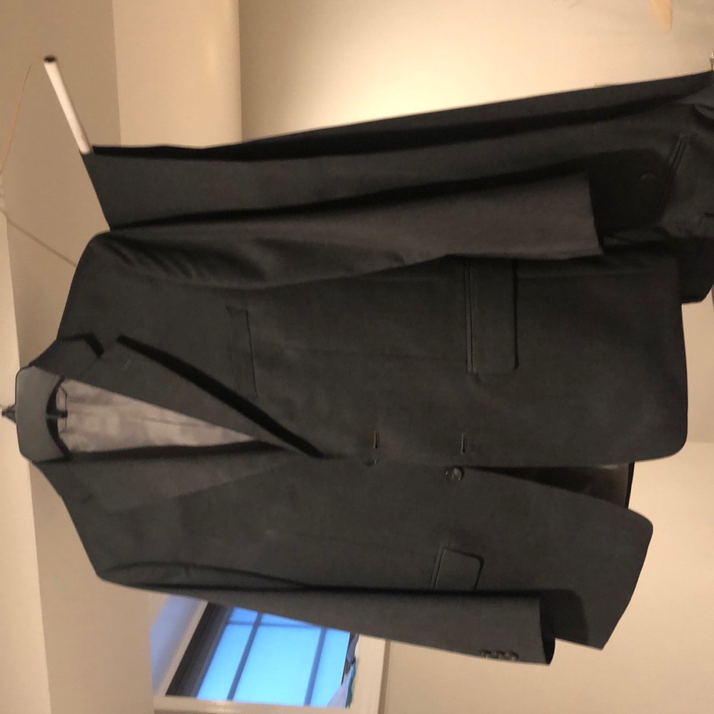 Grey 2 button down suit
